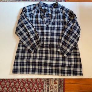 Madewell 3/4 Sleeve Blouse, Size XS